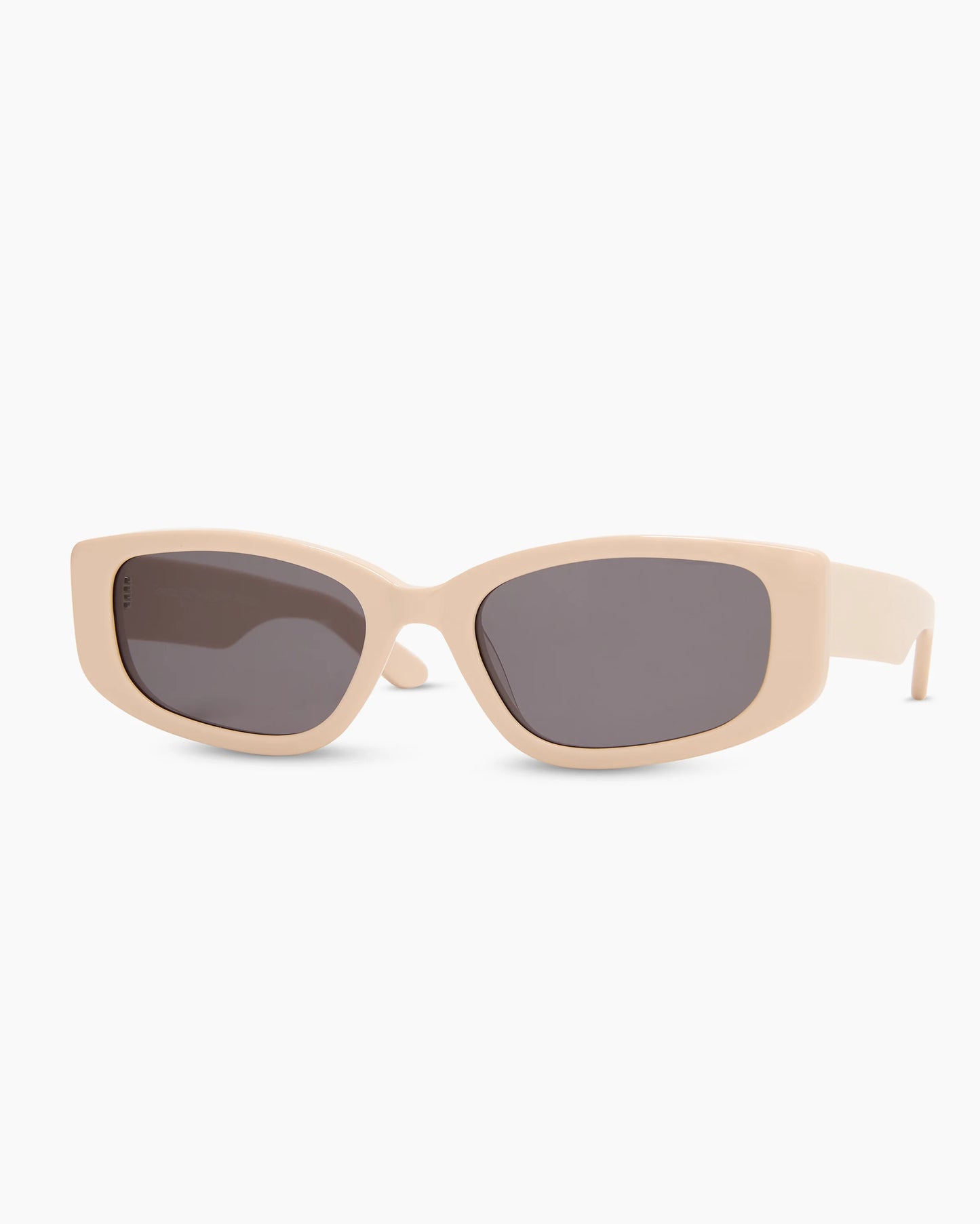 Granada Polarized Acetate Sunglasses - One Size / Cream with Grey lens