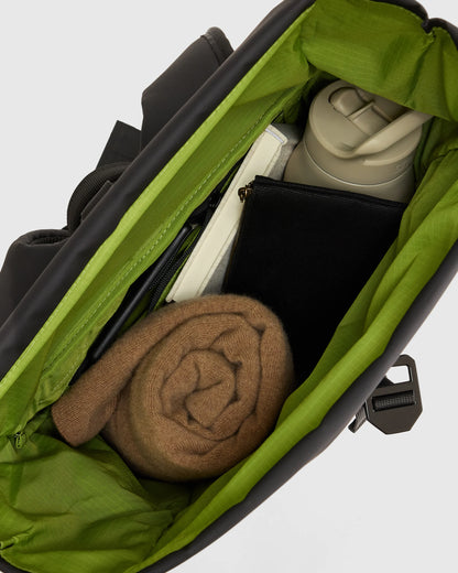Weather Proof Roll-Top Backpack - One Size / Navy