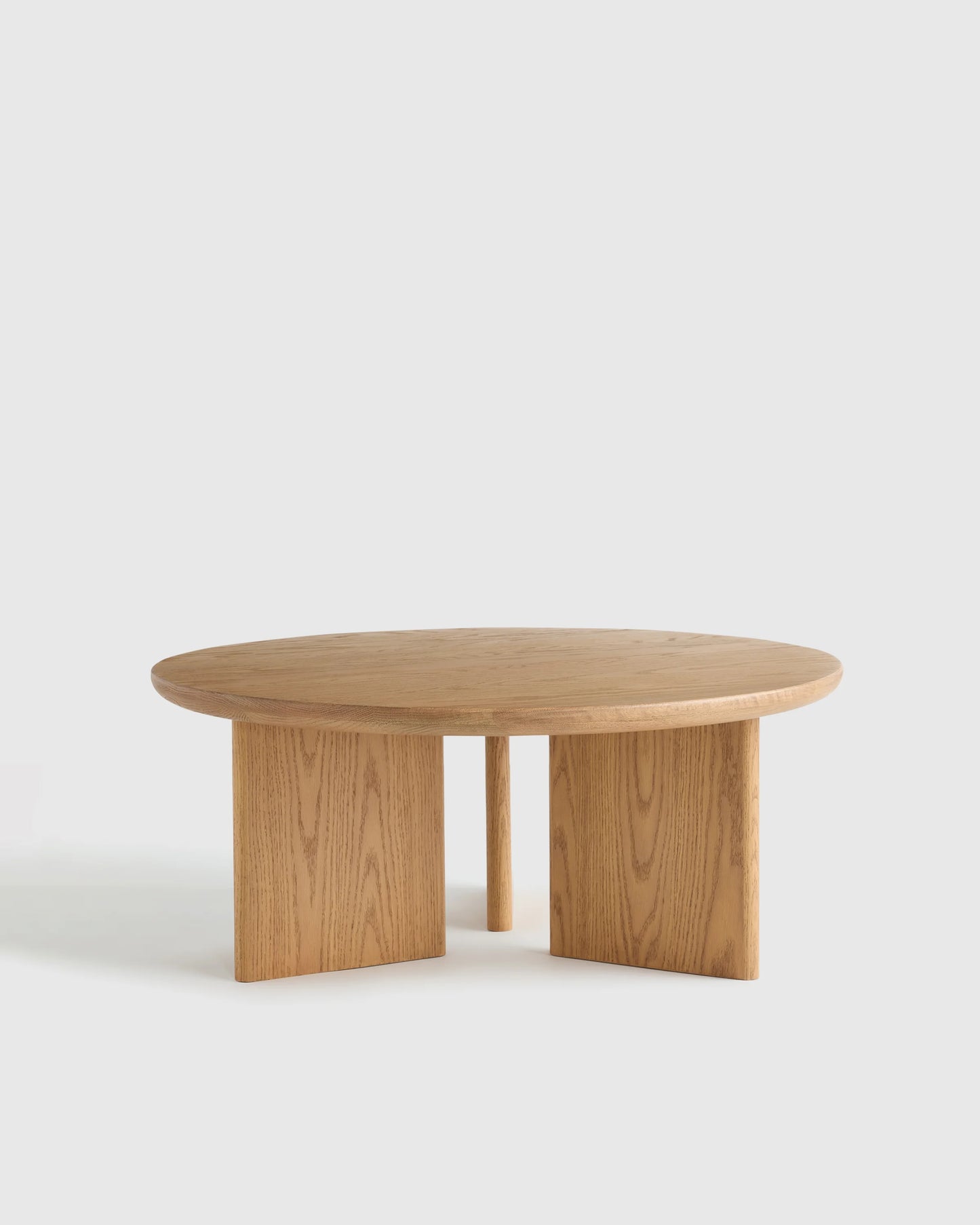 Solid Oak Accent Table - 36" Coffee Table / Natural