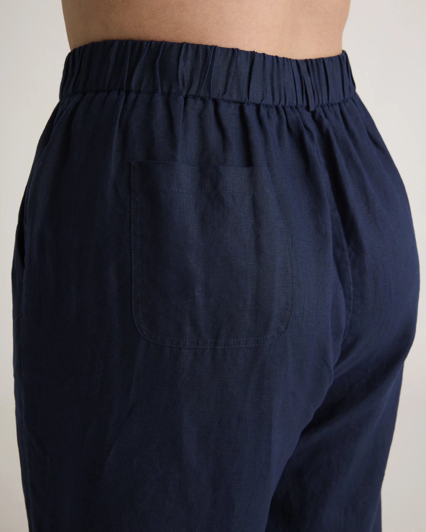 100% European Linen Pants - 1X / Bayberry Olive