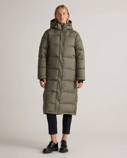 Responsible Down Long Puffer Jacket - XS / Black