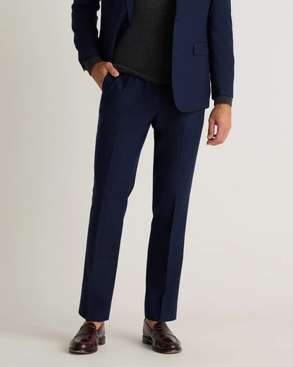 Stretch Wool Dress Pants - Slim - 30X30 / Grey Melange