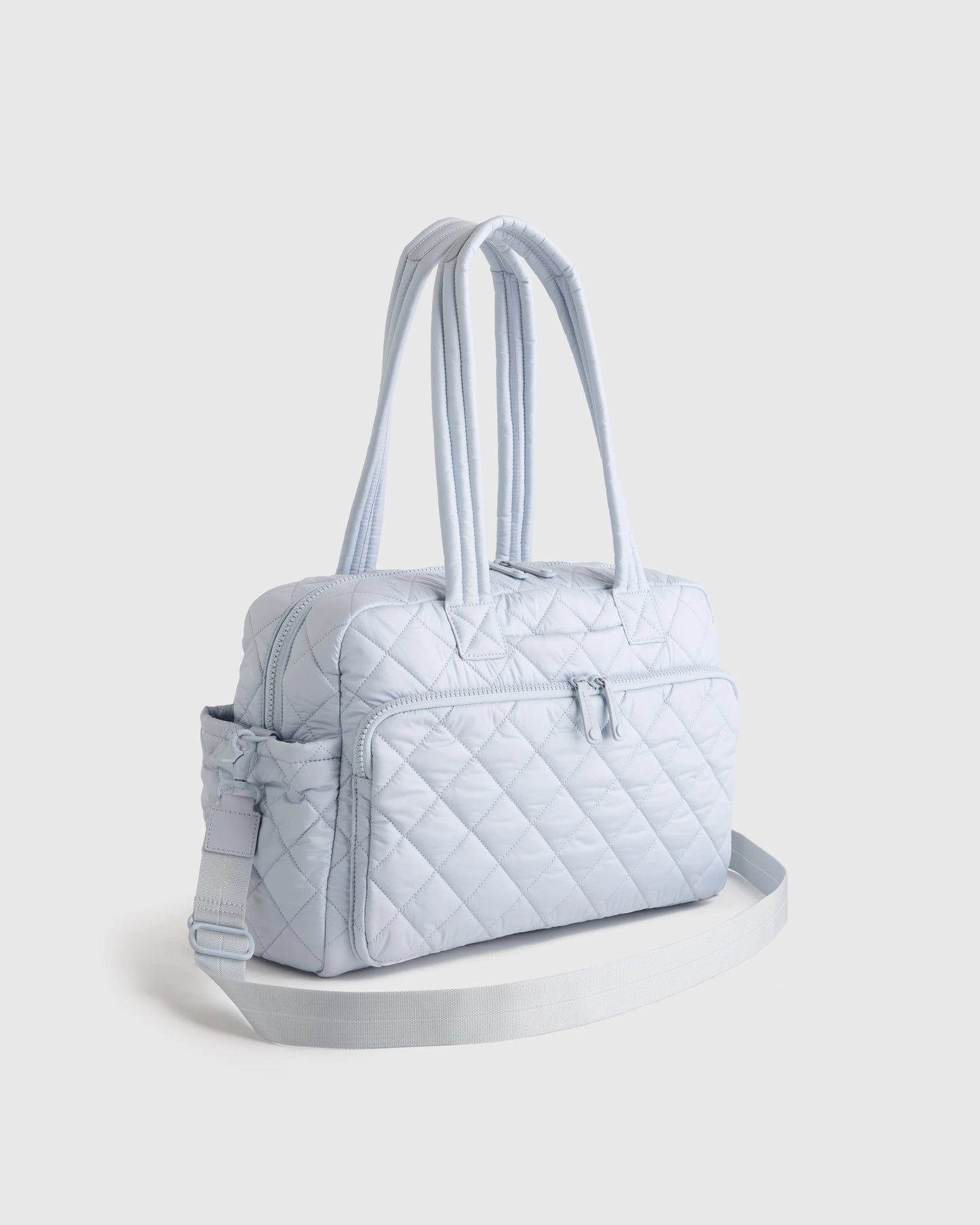 Transit Quilted Duffle Bag - One Size / Taupe Brown