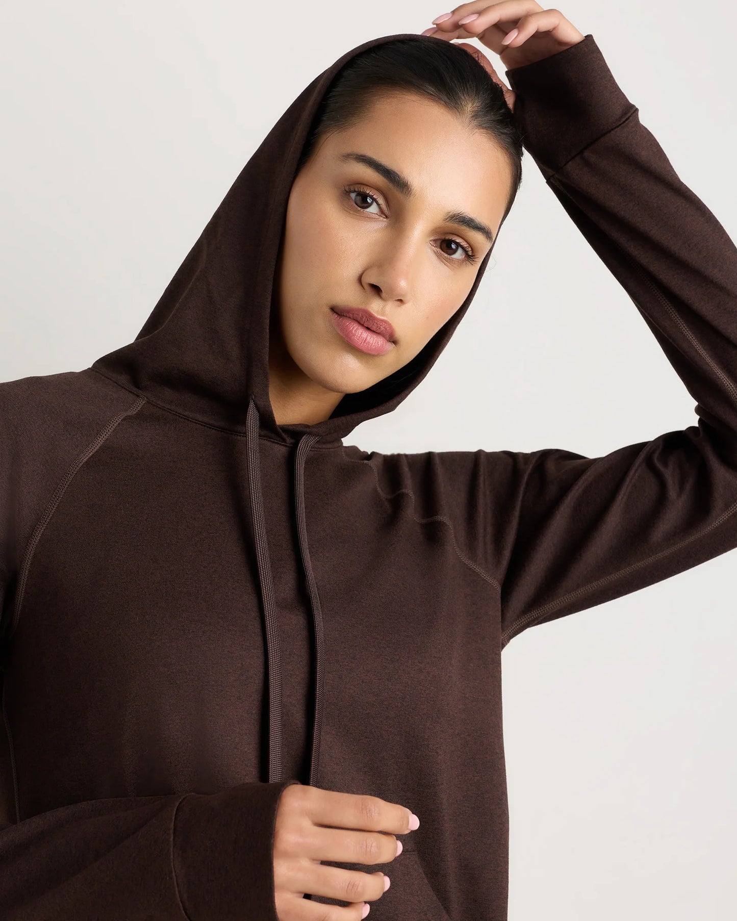 Flowknit Pullover Hoodie - XS / Heather Navy