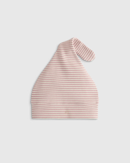 Softest Rib Hat (2-Pack) - 0-6M / Ivory/Grey Stripe