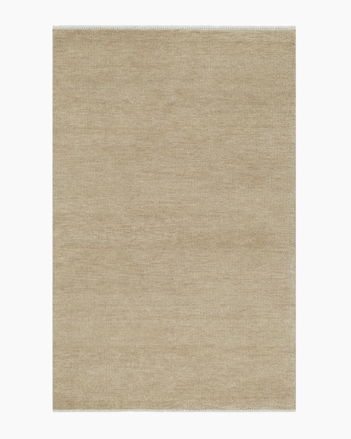 Lee Hand-Knotted Wool Rug - 5' x 8' / Oat