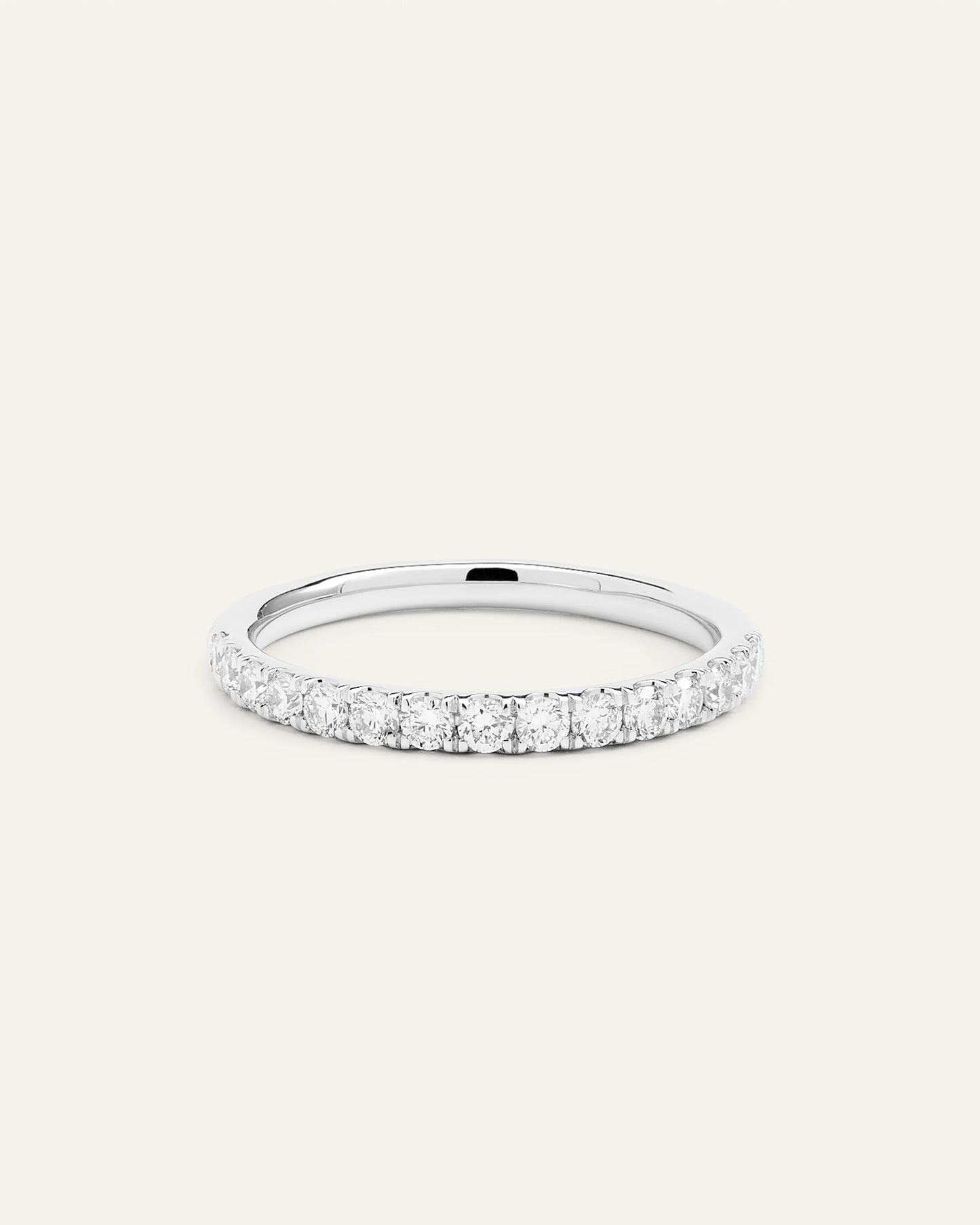 Lab Grown Diamond Pave Band - 4 / Yellow Gold
