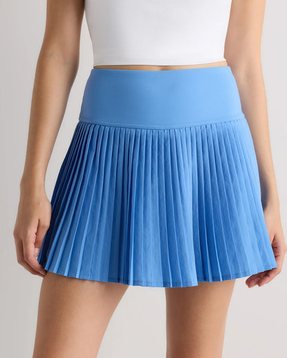 Court Sport Pleated Tennis Skirt - XS / Azul Blue