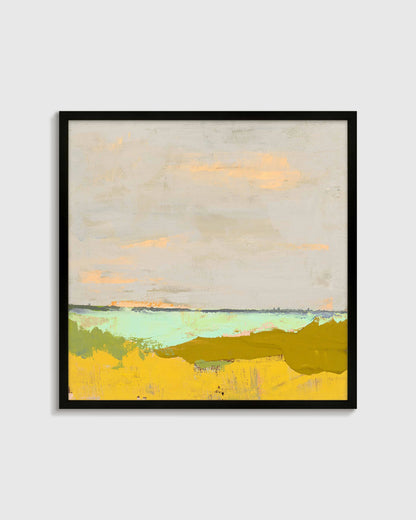 Cote d'Azur by Andrea Stokes - 21.25"x21.25" / Maple