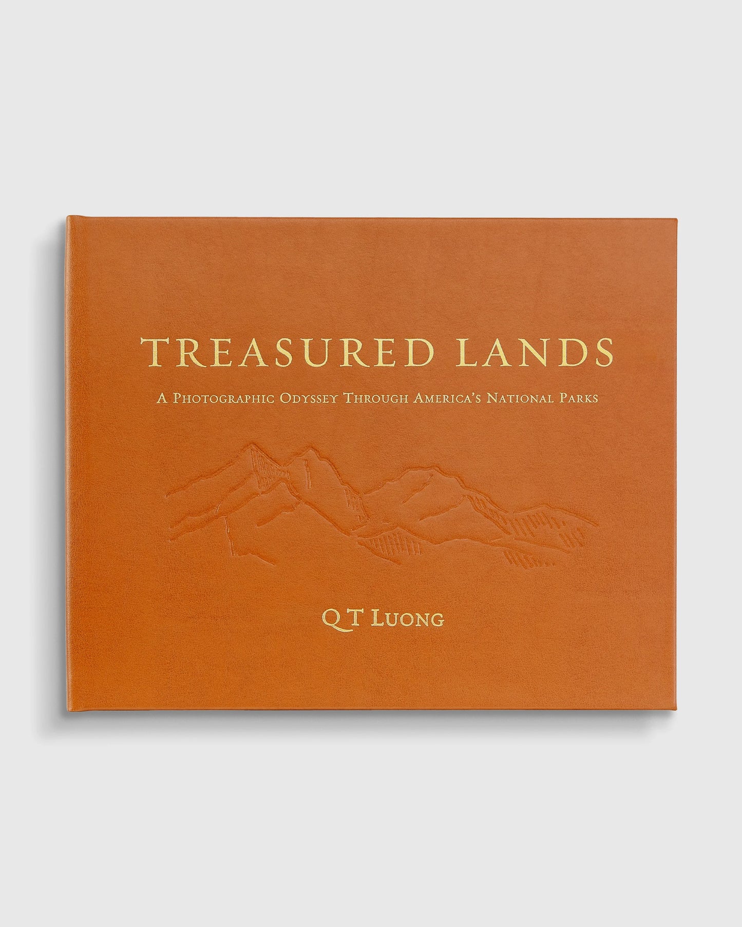 Treasured Lands Leather Bound Book - One Size / No Color