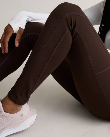 Whistler High-Rise Pocket Thermal Legging - XS / Black