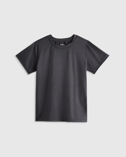 Flowknit Breeze Tee - 6 / Heather Dewstone Blue