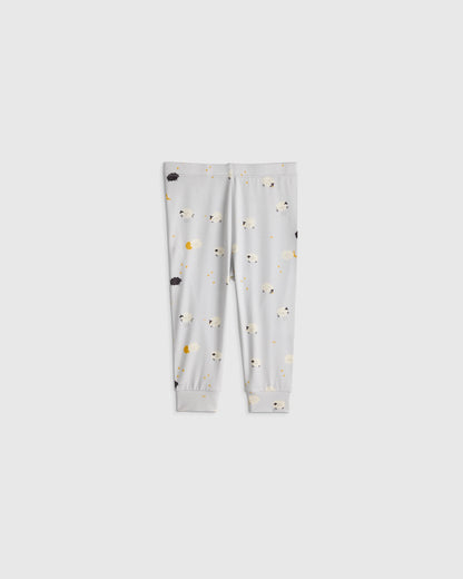 Bamboo Long Sleeve and Pant Pajama Set - 12-18M / Wildflower Dreams
