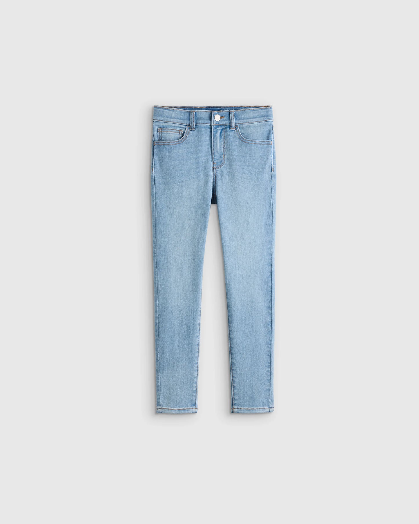 Girls Stretch Skinny Jeans - 6 / Medium Wash