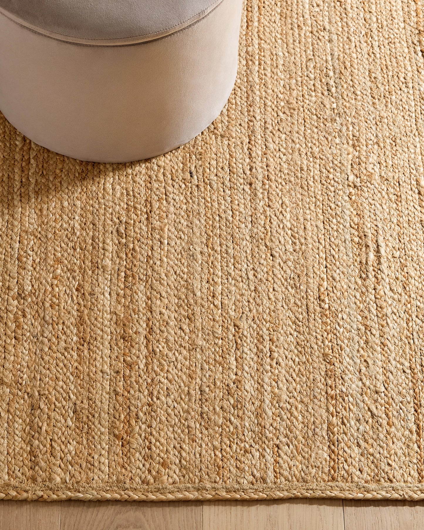 Sol Hand-Braided Jute Rug - 5' x 8' / Natural