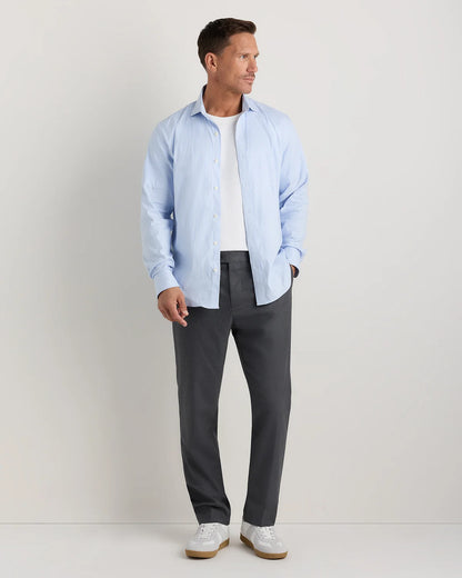 Comfortflex Performance Dress Shirt - S / Blue Stripe