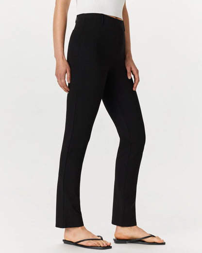 Ultra-Stretch Ponte Straight Leg Pants - XS / Morel Grey