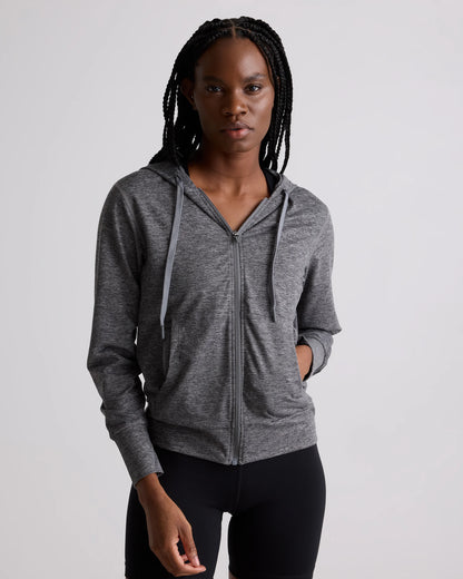 Flowknit Full-Zip Hoodie - XS / Heather Deep Navy