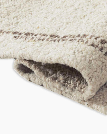 Saira Hand-Loomed Wool Rug - 5' x 8' / Charcoal