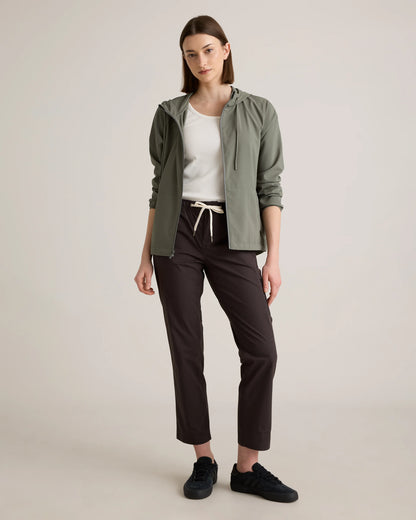 Organic Stretch Ripstop Straight Pants - XS / Steel