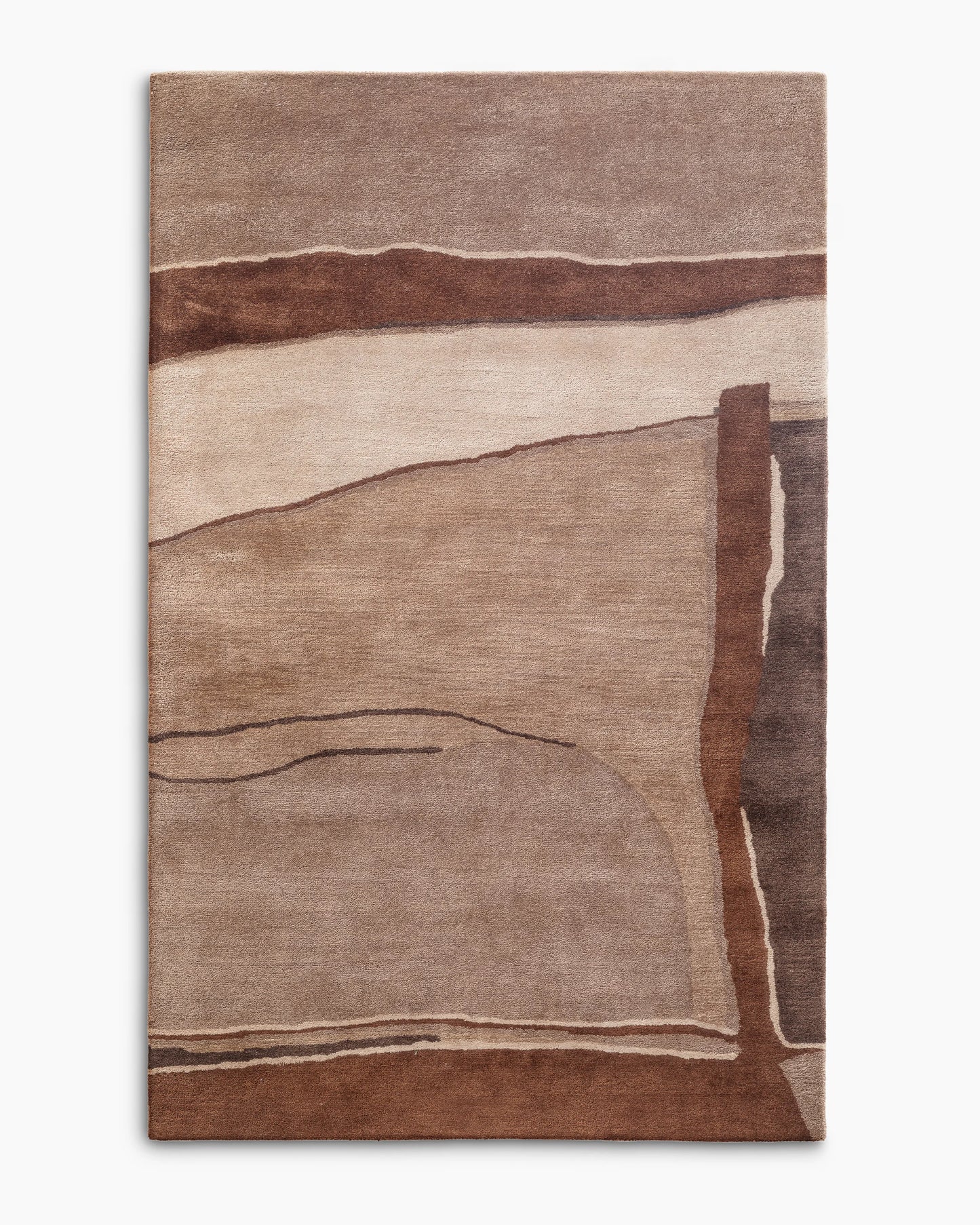 Velzy Wool Rug - 3' x 5' / Blue