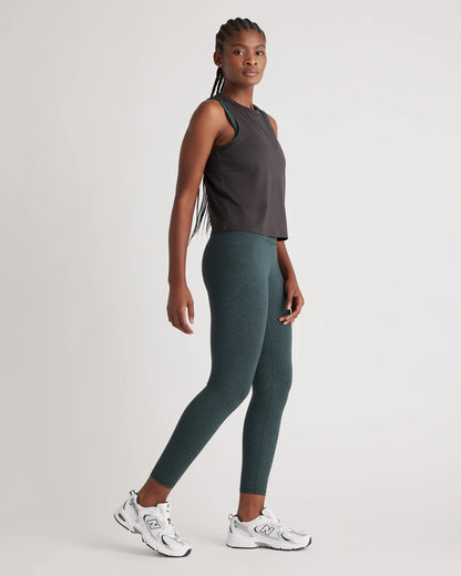 Flowknit Breeze High-Neck Tank - XS / Heather Deep Navy