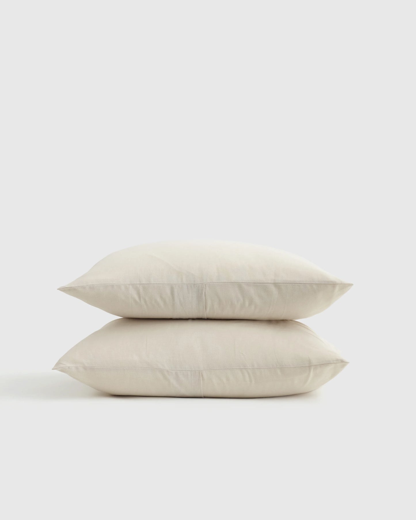 Mongolian Cashmere Cotton Sham Set - Standard / Grey