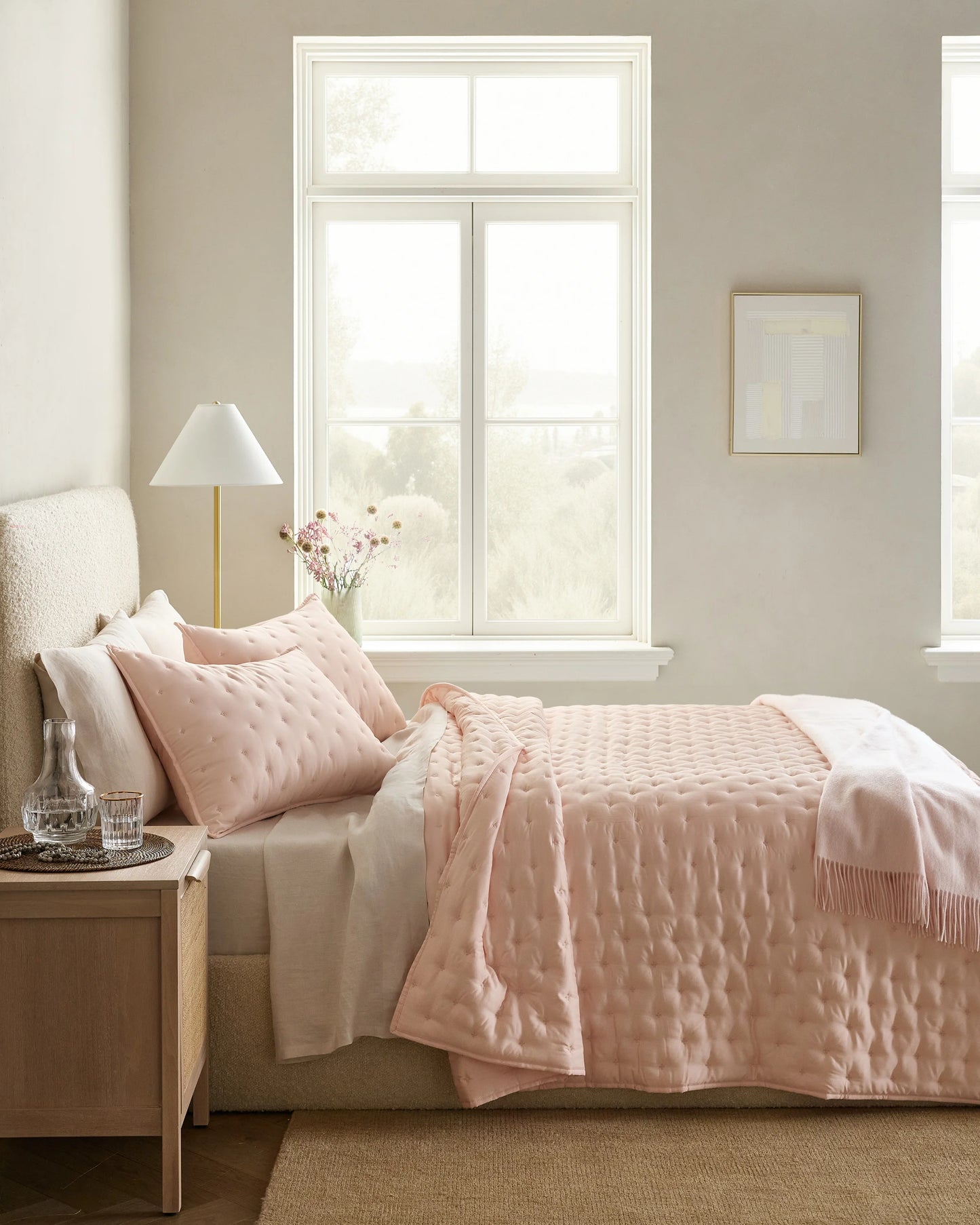 Bamboo Dream Quilt Set - Twin / Sage