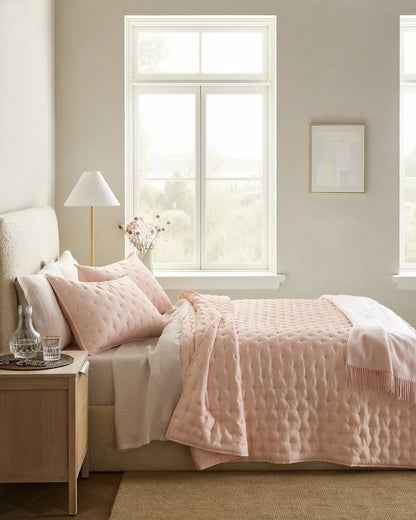 Bamboo Dream Quilt Set - Twin / Sage