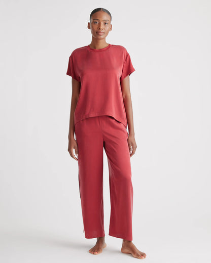 100% Washable Silk Pajama Pants - XS / Indigo