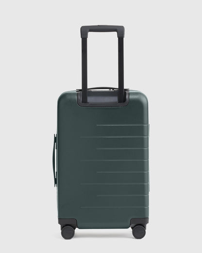 Expandable Small Carry-On & Large Check-In Suitcase Set - One Size / Dark Green