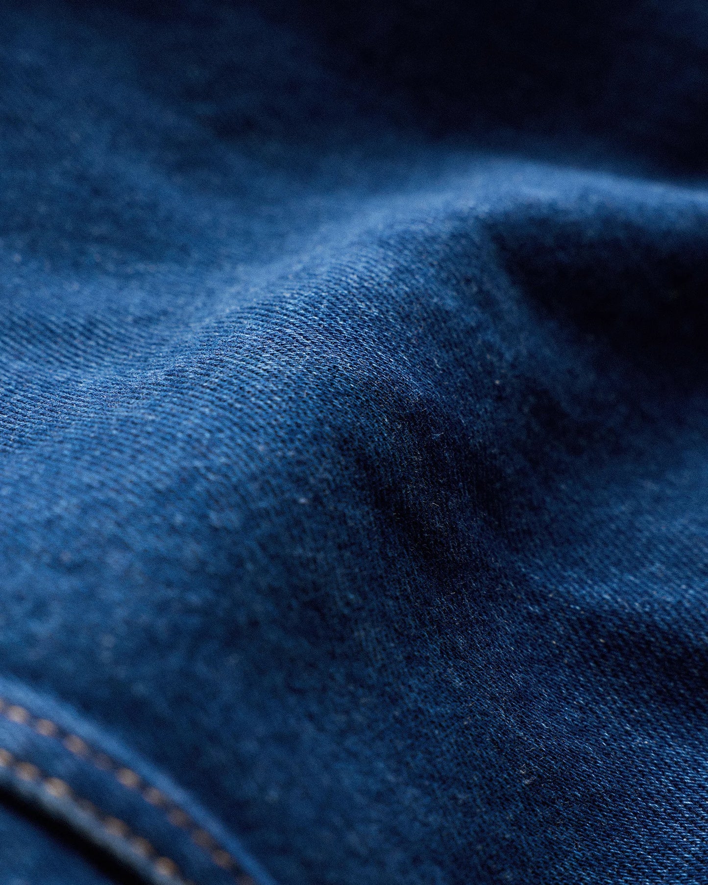 100% Organic Cotton Denim Jacket - XS / Indigo Blue