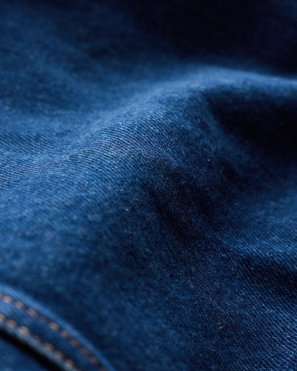 100% Organic Cotton Denim Jacket - XS / Indigo Blue