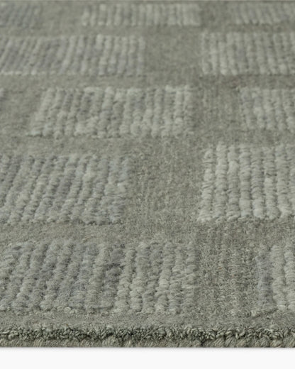 Benton Wool Rug - 3' x 5' / Green