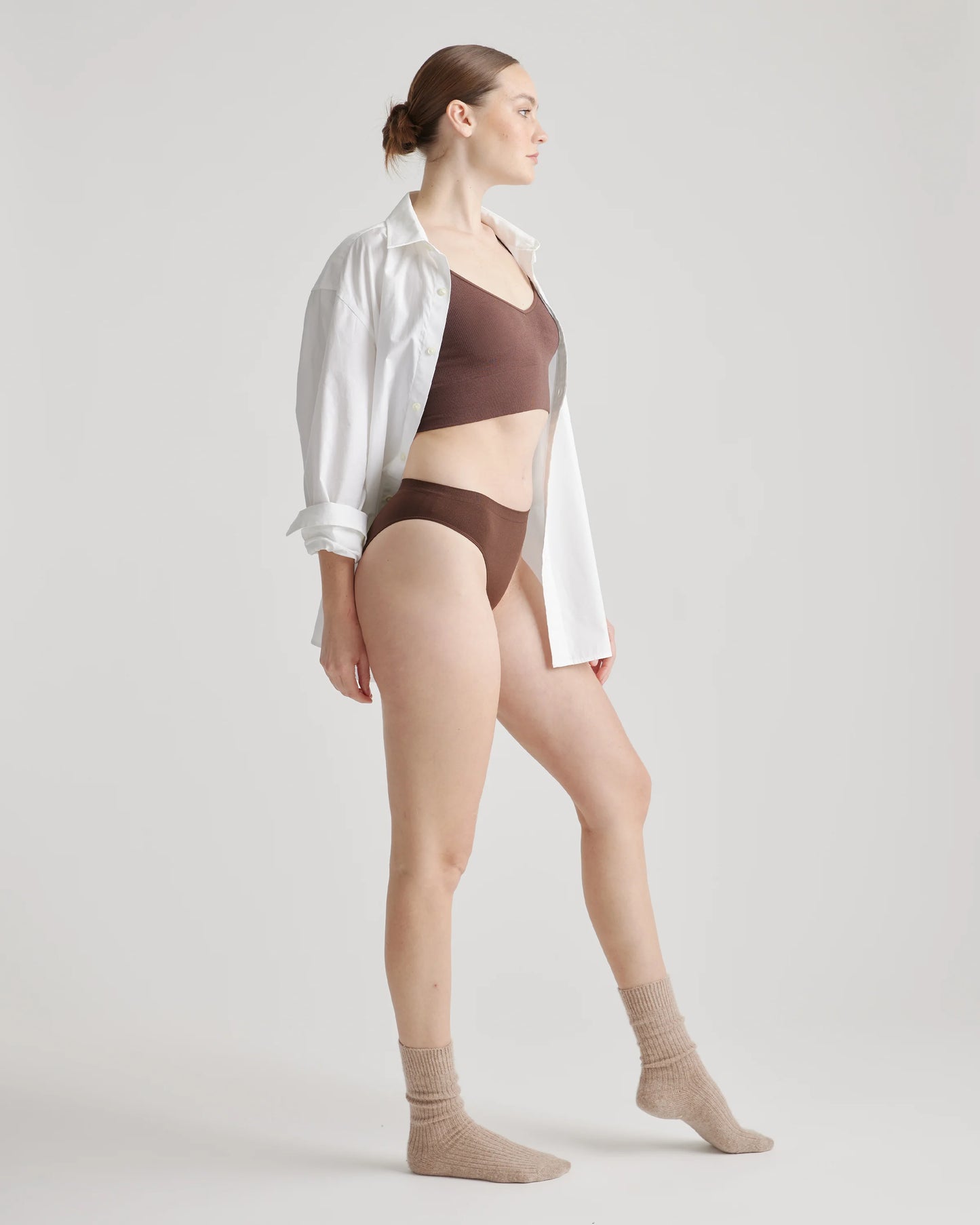 Smoothing Comfort Bikini (6-Pack) - XS / Cocoa