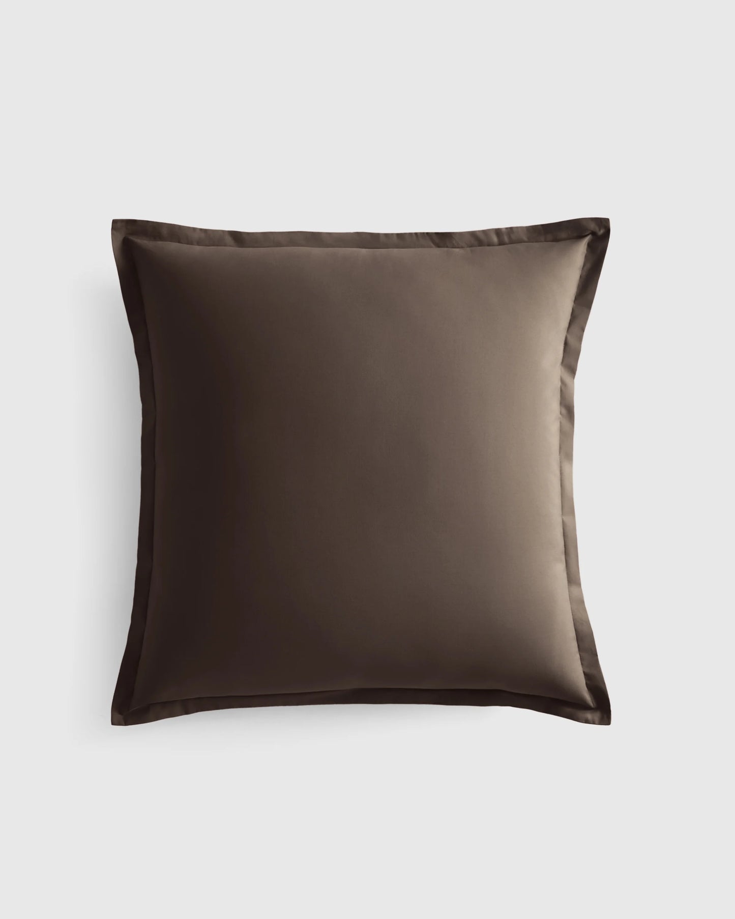 Organic Crisp Percale Euro Sham - Euro / White