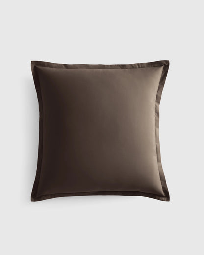 Organic Crisp Percale Euro Sham - Euro / White