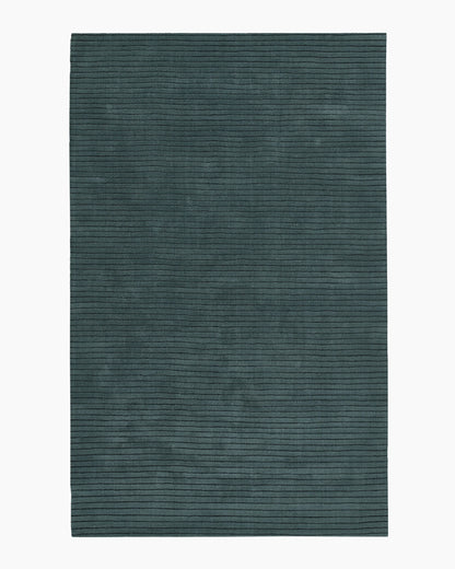 Remington Hand-Loomed Wool Rug - 2' x 4' / Rust