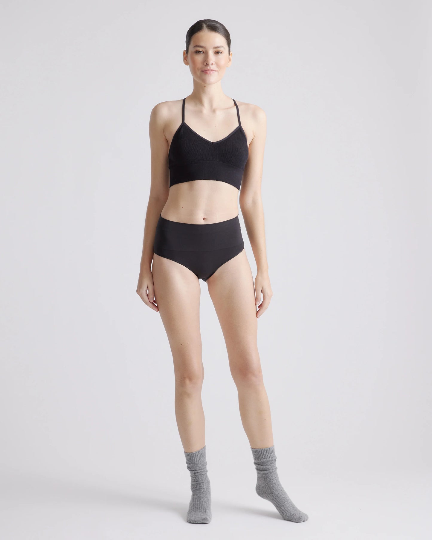 Shaping High-Waisted Brief (3-Pack) - XS / Cocoa