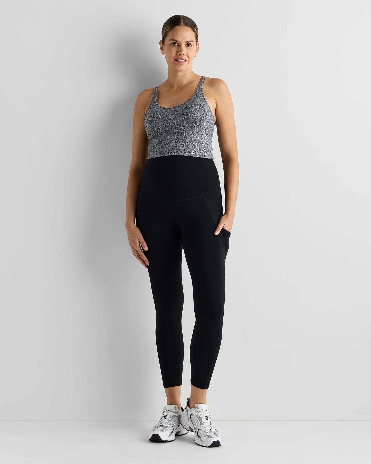 Ultra-Form Maternity Pocket Leggings - XS / Black