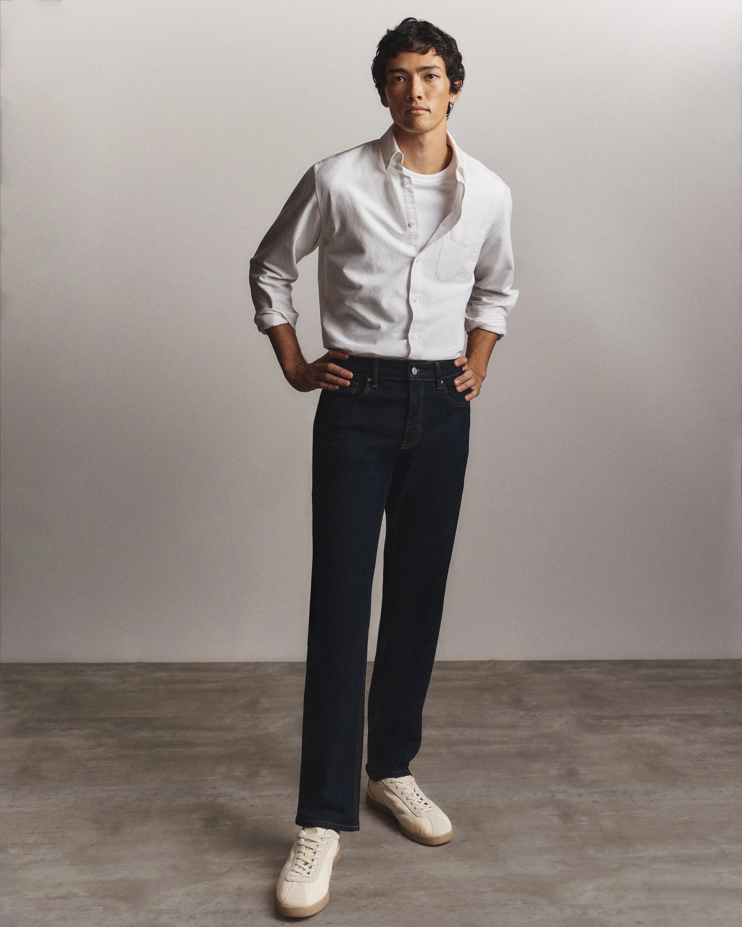 Warren Stretch Straight Jeans - 30X30 / Arctic Blue
