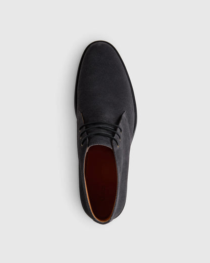 Heritage Suede Chukka Boot - 7 / Charcoal