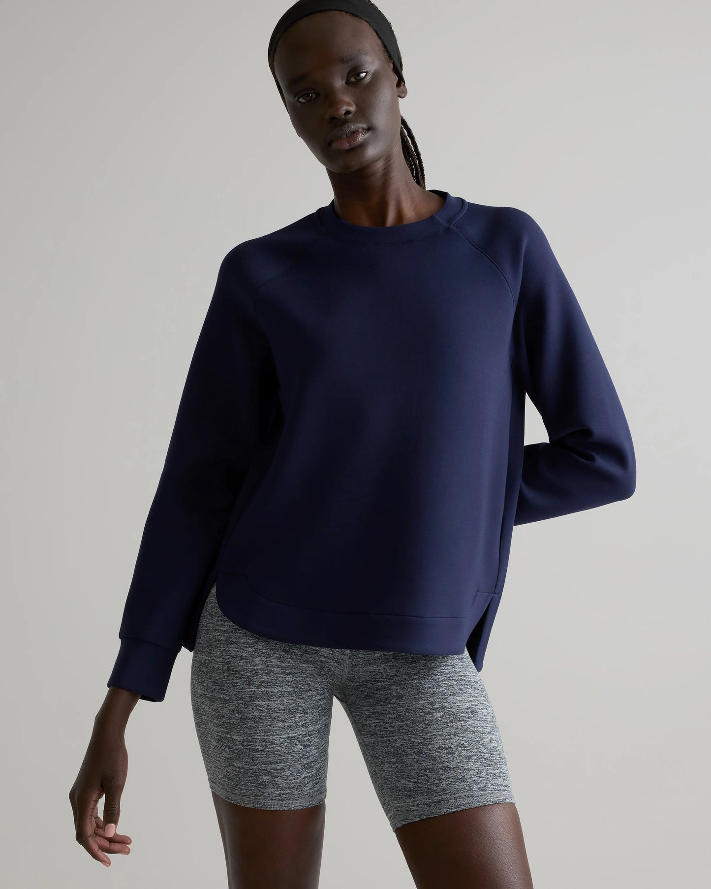 CloudComfort Crewneck Sweatshirt - XS / Pebble Beige