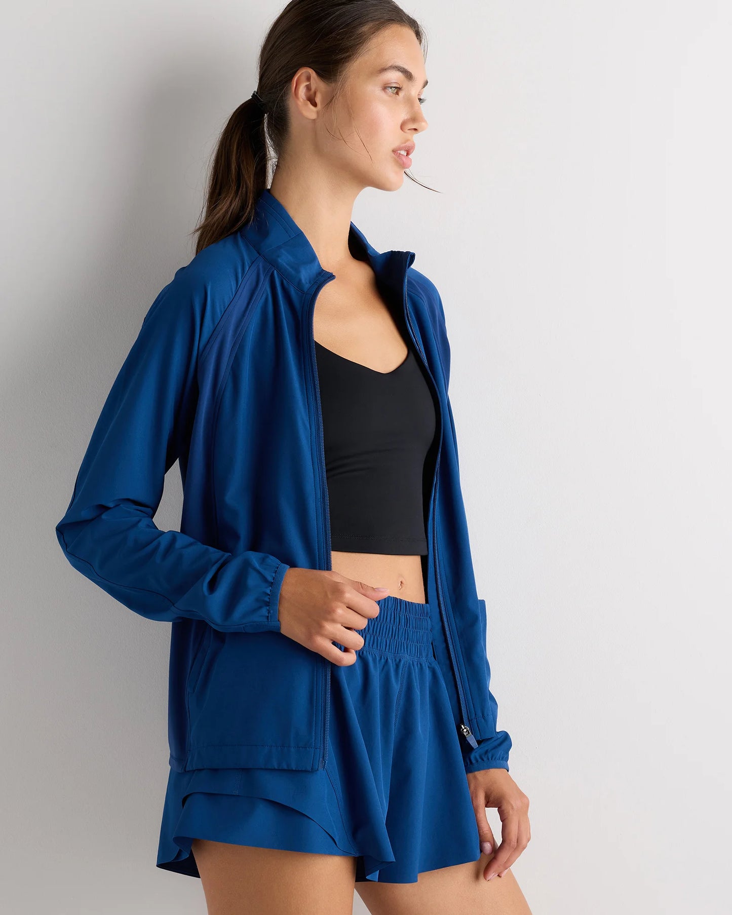 Race Day Full-Zip Jacket - XS / Deep Navy