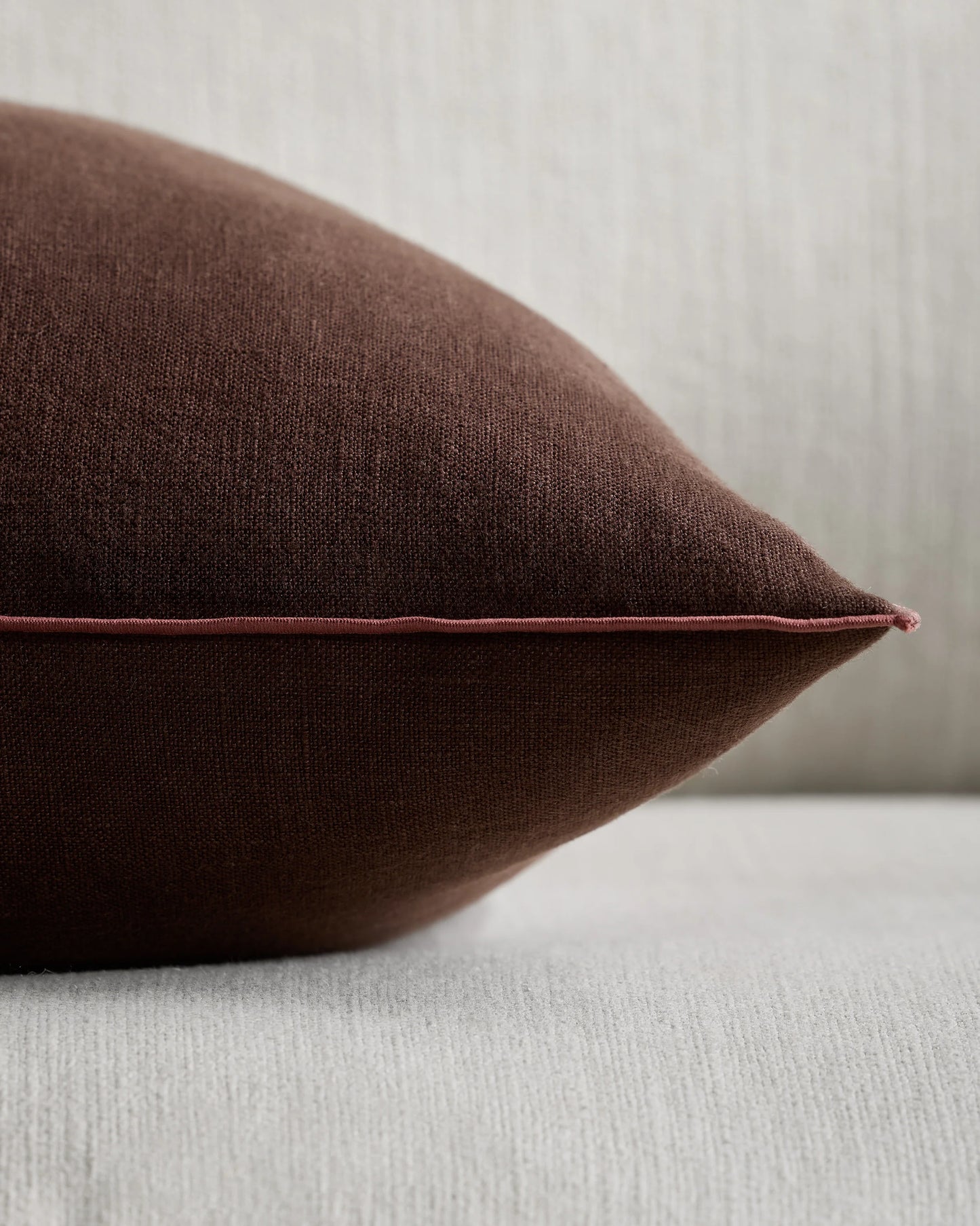 Contrast European Linen Pillow Cover (Set of 2) - 12x20 / Sage/Pine