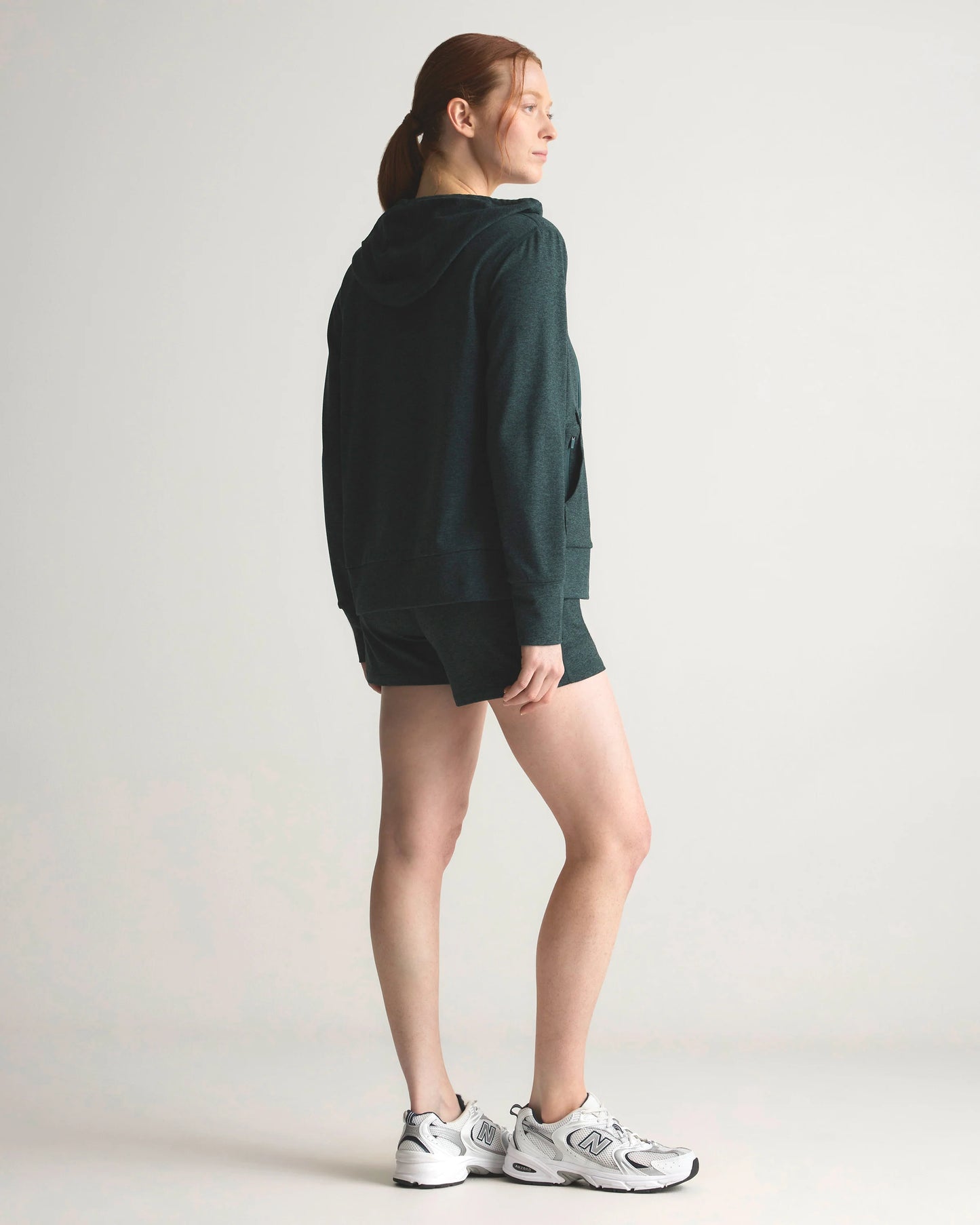 Flowknit Full-Zip Hoodie - XS / Heather Deep Navy