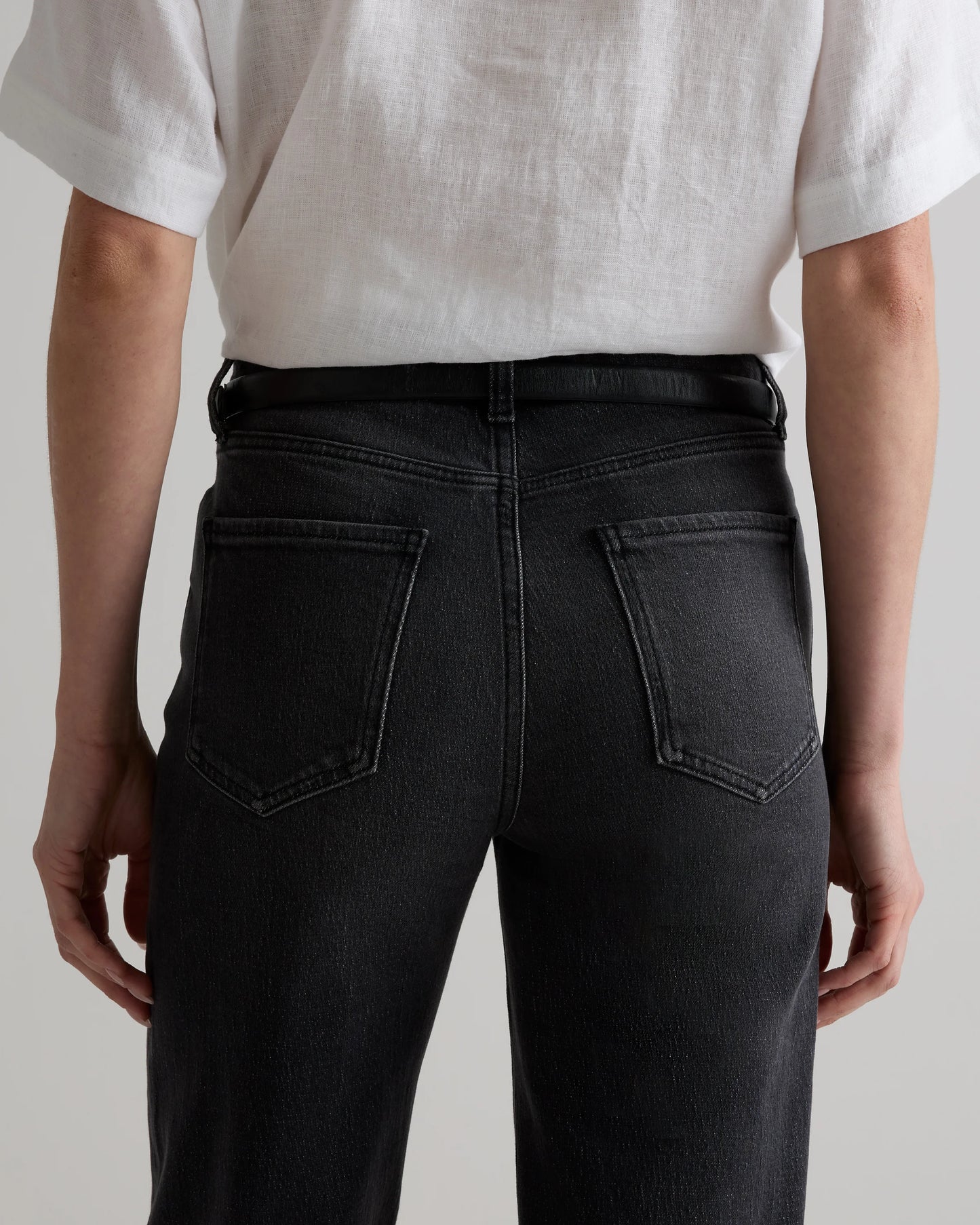 Bella Stretch Relaxed Straight Jeans - 24 / Atlantic Blue