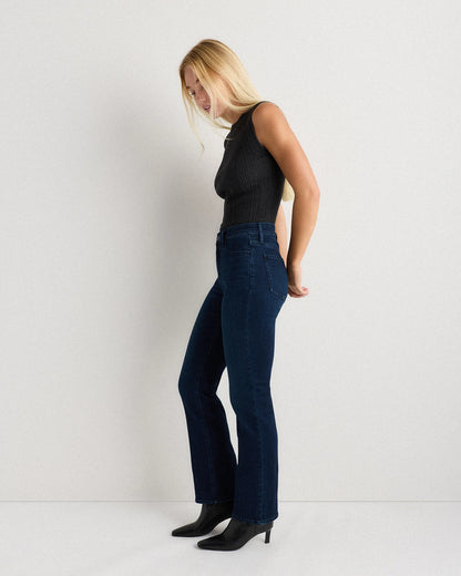 Bella Stretch Straight Jeans - 24 / Midnight Blue