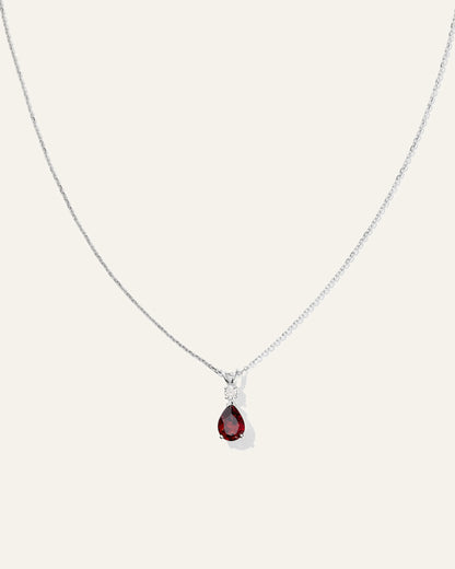 14K Gold Diamond & Semi-Precious Gemstone Drop Necklace - One Size / Yellow Gold