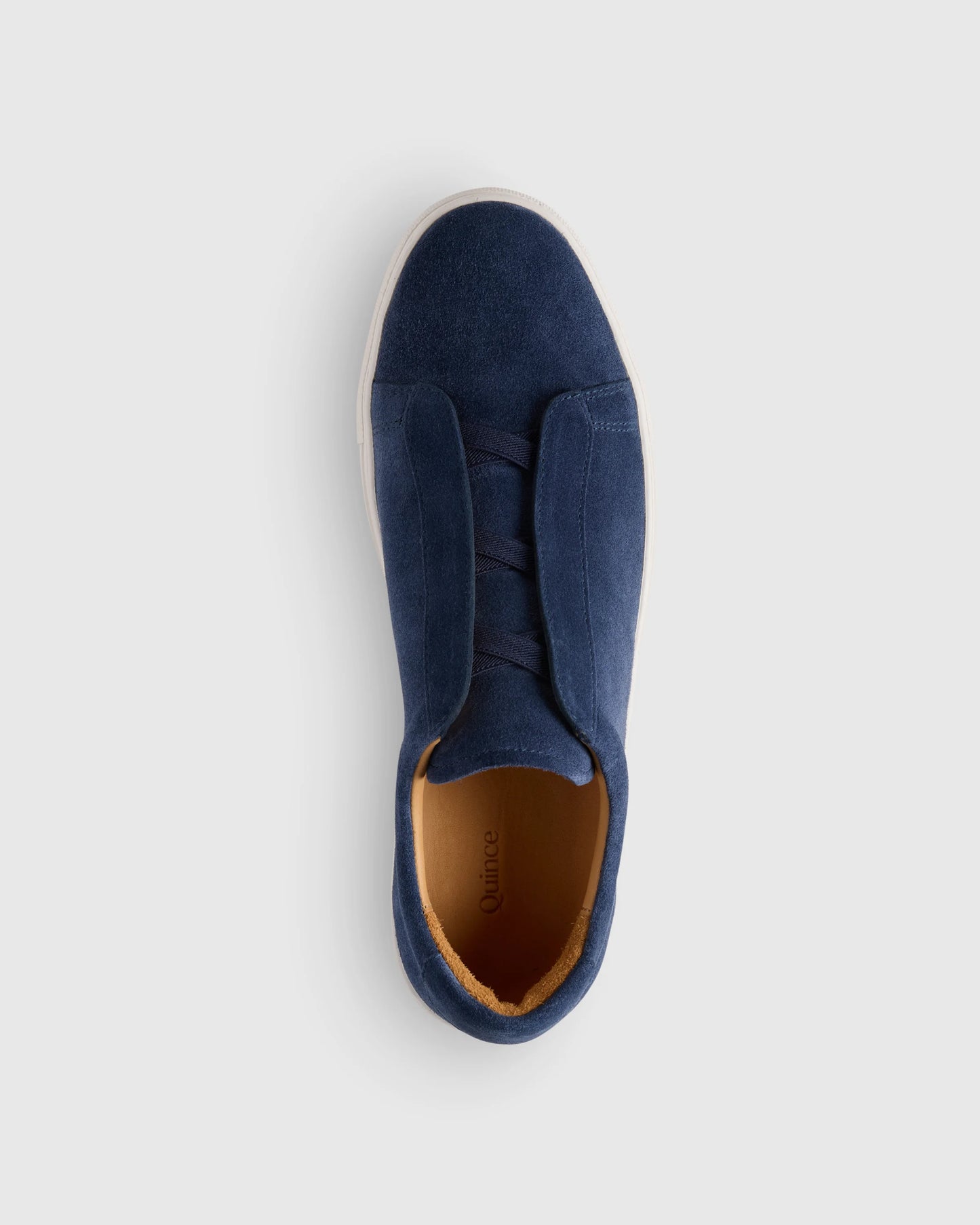 Italian Suede Tailored Sneaker - 7 / Fog